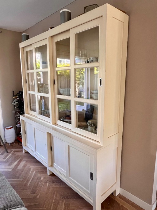 Serving cupboard sideboard demountable
