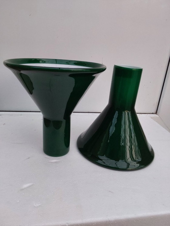 Image 1 of Holmegaard Mini P & T Ciondolo Michael Bang lampade a sospensione in vetro