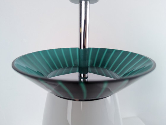 Image 1 of Lampada da tavolo grande in vetro di Murano VeArt, Italia anni '80