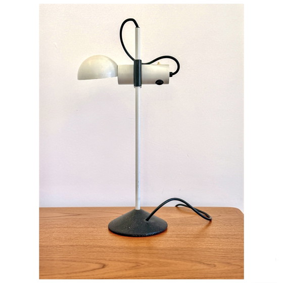 Lampada da scrivania vintage regolabile; Italia, anni '80 – Lampade da scrivania, Metal (photo 2 of 5)