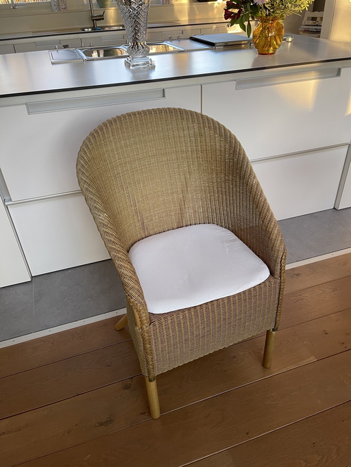 6x Lloyd Loom Dining Chairs