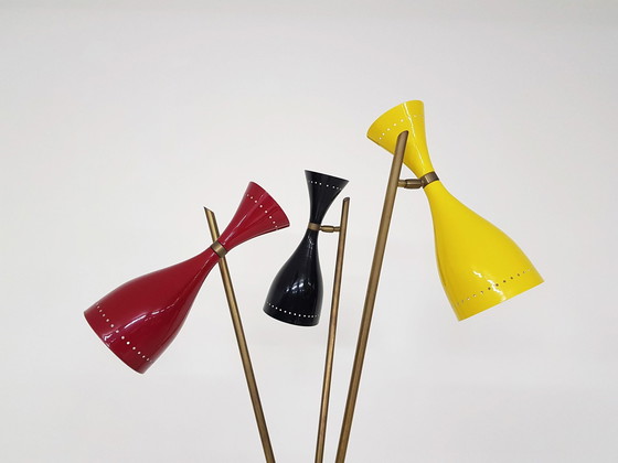 Image 1 of Midcentury "Triennale" Arredoluce Style Diabolo Floor Lamp, Italy, 1960s