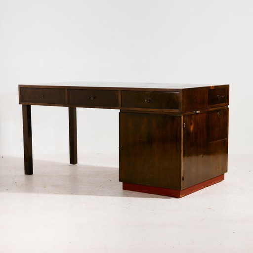 MK10478 Escritorio y sillón Art Déco, Juego de 2