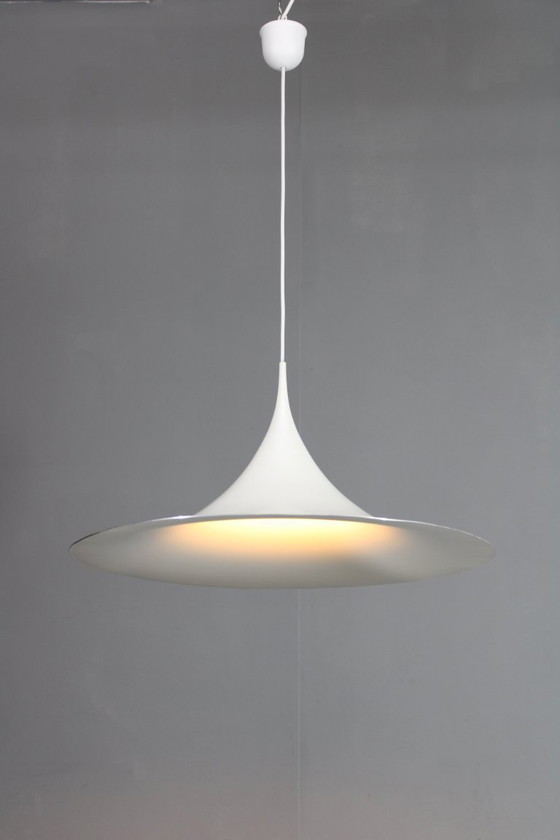 Image 1 of 1970er Bonderup und Thorup Semi Pendelleuchte für Fog und Morup, Dänemark