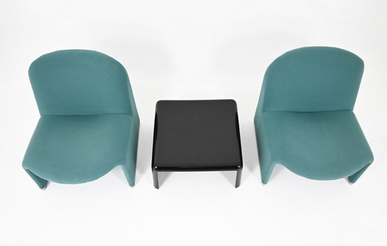 Image 1 of Sillas y mesa Alky de Giancarlo Piretti para Anonima Castelli, años 70. Juego de 3