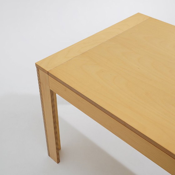 Image 1 of Maple table with extendable top, 1970s