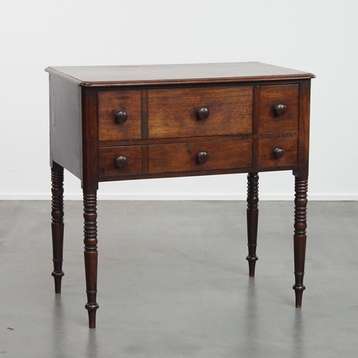 Ancienne table basse anglaise du début du 19ème siècle