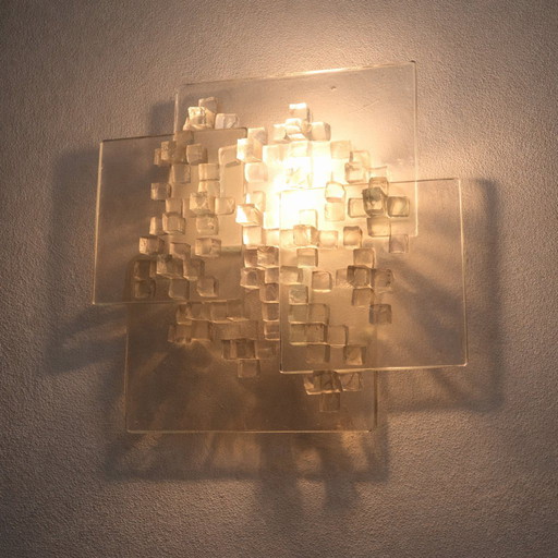 Applique murale Poliarte Mod. Pavo – Albano Poli, design des années 1970