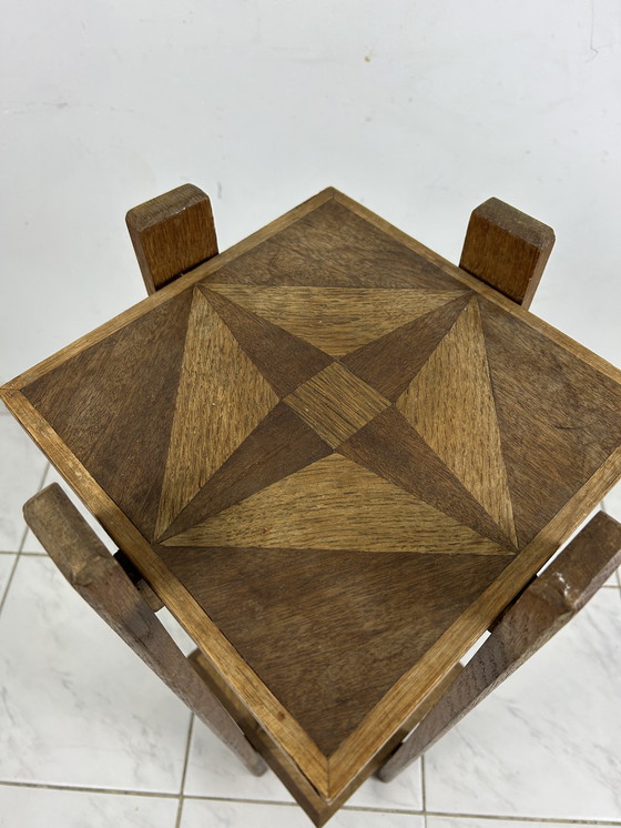 Image 1 of Art Deco Pflanzentisch Beistelltisch