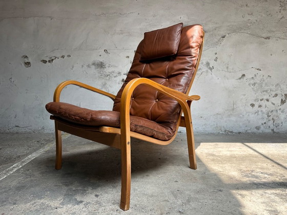 Image 1 of Vintage Lamino armchair by Yngve Ekström - Swedish design from 1956