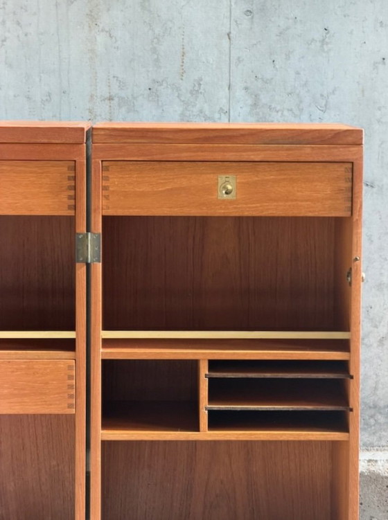 Captain's Bar di Reno Wahl Iversen per Dyrlund, Danimarca anni '60 – Mobile bar, Plastica, Legno (photo 4 of 10)