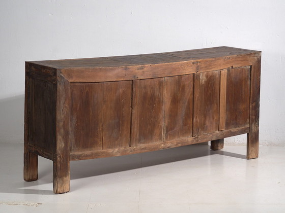 Buffet bas ancien style wabi sabi (c.1900) #24, Bois, Fer, Noir (photo 57 sur 57)