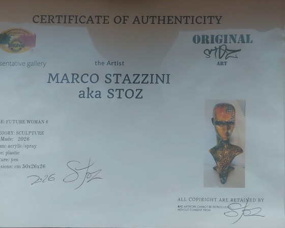 Image 1 of Stoz 1998 future woman 6 Blade runner 1 and 2 with certificate 2026