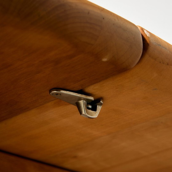 Image 1 of MK10590 Set da pranzo in legno di ontano di Erwin Berghammer per Team 7, Set di 7