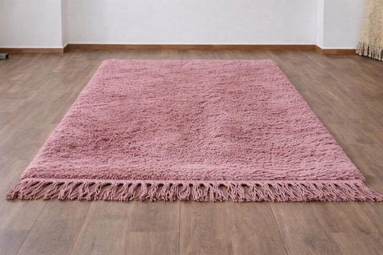 Alfombra bereber hecha a mano con color especial, 150/250 cm – Aime Té, Wool (photo 4 of 5)