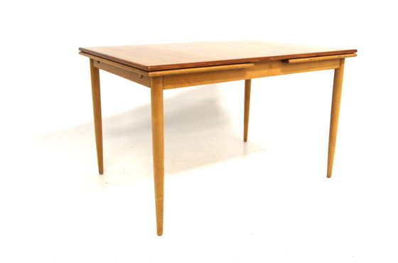 Teakhouten Eettafel, Zweden, 1960, Scandinavian (foto 2 van 7)