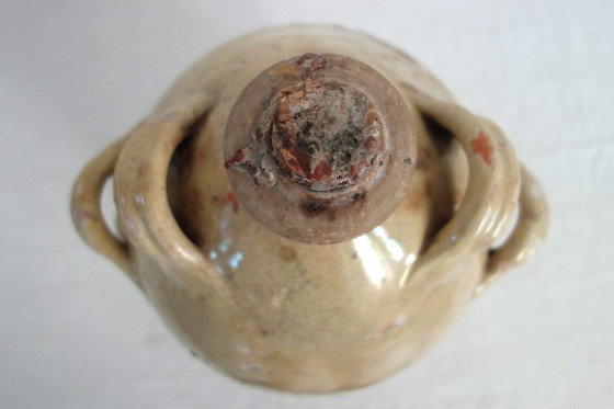 Glazed terracotta jug, Provence, 19th century – Vases, Ceramic (photo 9 of 15)