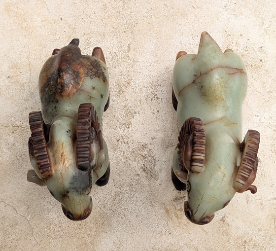 Image 1 of Set unico di capre cinesi di giada