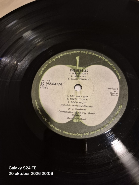 Beatles White Album, The Beatles, Oggetti decorativi, Carta, Plastica, Nero (foto 8 di 12)