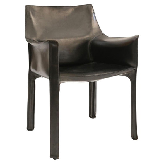 Afra & Tobia Scarpa Artona Poltrona in Pelle Maxalto 1980 – Poltrone, Leather (photo 3 of 26)