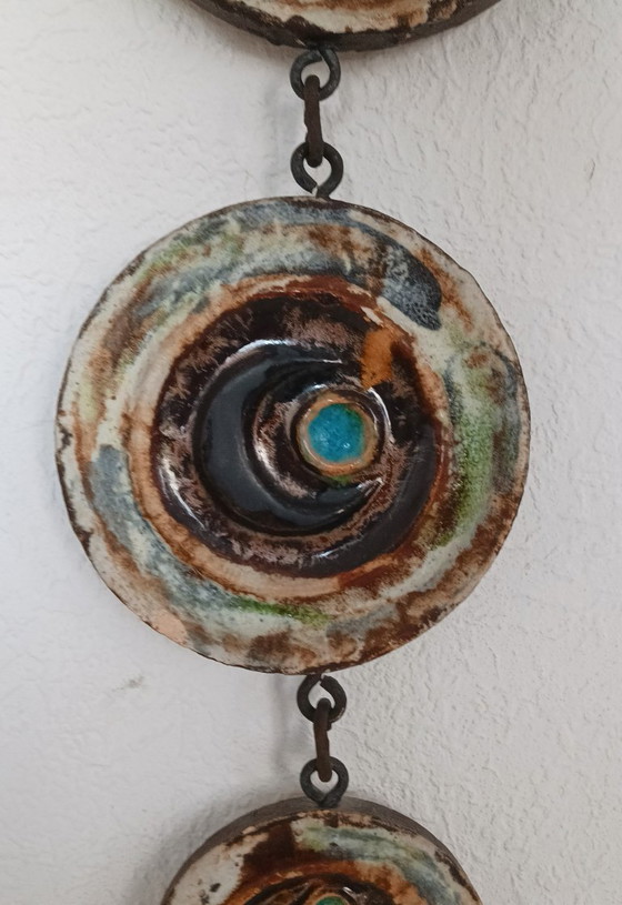 Ruscha Fat Lava Wanddekoration – Ceramic, Metal (photo 5 of 8)