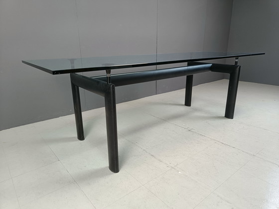 Image 1 of Lc6 Dining Table By Le Corbusier For Cassina, 1990S