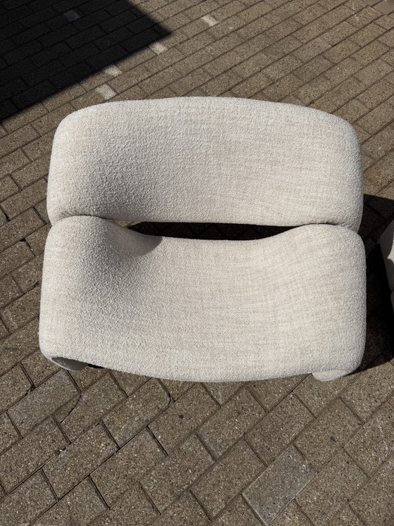 Image 1 of Artifort F598 Groovy armchairs in mint condition!! Pierre Paulin
