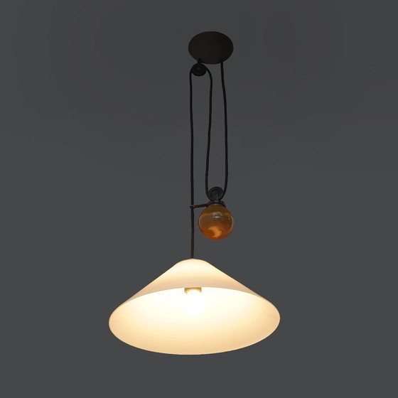 Image 1 of Lustre "Aggregato" par Enzo Mari pour Artemide, 1970