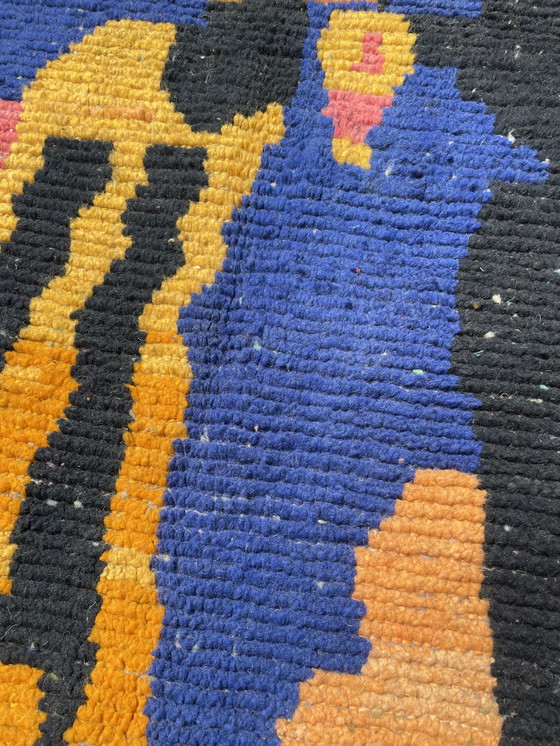 Image 1 of Abstract Moroccan Wool Rug