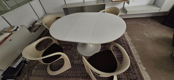 Image 1 of Very beautiful vintage design dining set from the mid-century period.
