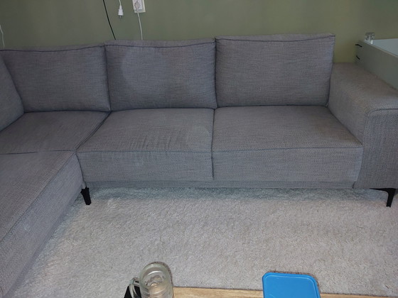 Image 1 of Divano angolare con poggiapiedi separato