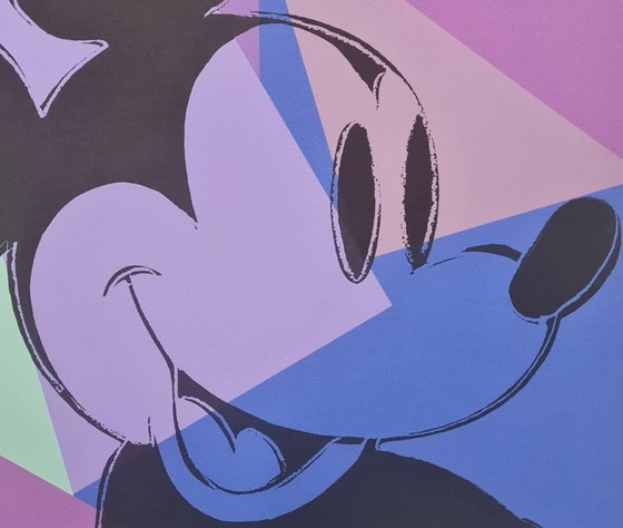 Image 1 of D'après Andy Warhol, Mickey Mouse, années 1980, lithographie