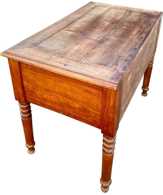 Bureau Plat Style Louis Philippe – Bureaux, Wood (photo 4 of 8)