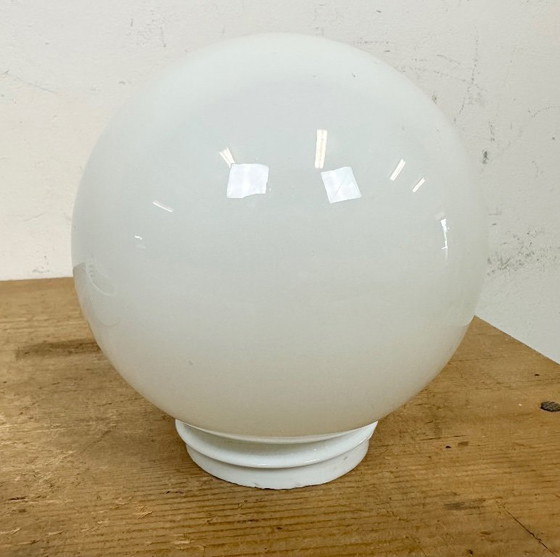 Image 1 of Applique murale vintage en porcelaine blanche, années 1970