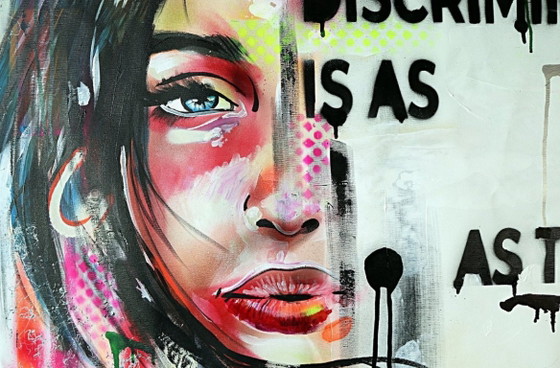 YOUTHONE - The Missing Word - Tableau d'artiste – Peintures et dessins, Toile (photo 10 of 19)