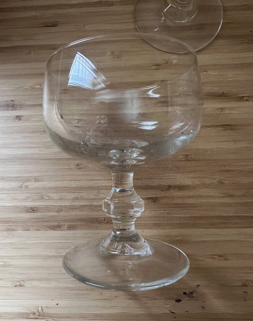 10 Luminarc-Gläser à 22 cl aus den 1970er/1980er Jahren.
