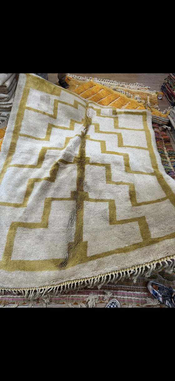 Image 1 of Wool Berber Rug, bought in Marocco