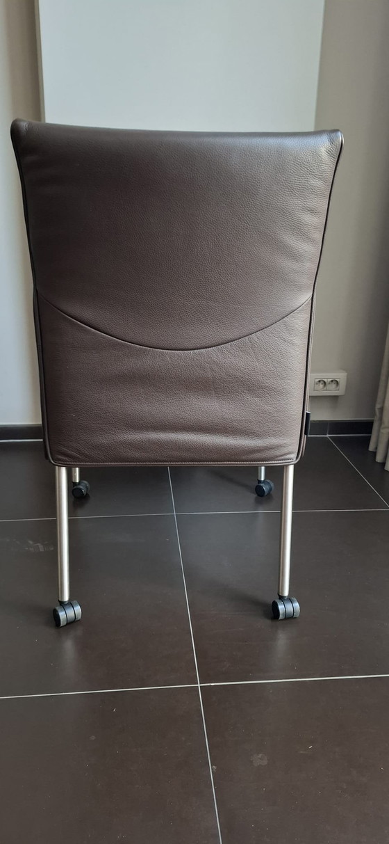 6 KING METAL Armchairs by Jan Neggers – Dining chairs, Leather (photo 5 of 13)