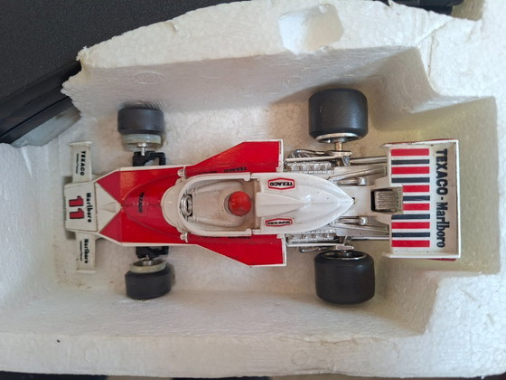 Image 1 of Rare Set Polistil A 901 - Niki Lauda Ferrari vs McLaren - Complete - Vintage 1970s
