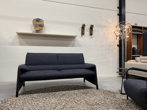 Leolux Felizia Sofa 2.5 Seater Varese Fabric Blue