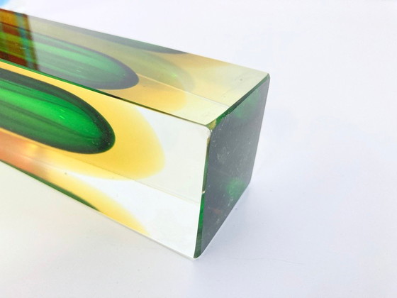 Image 1 of 3 Italian Sommerso vases made of Murano glass by Flavio Poli, 1960s design