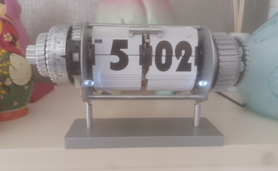 Image 1 of Green Lantern Bomba flip clock industrieel Dutch design klok