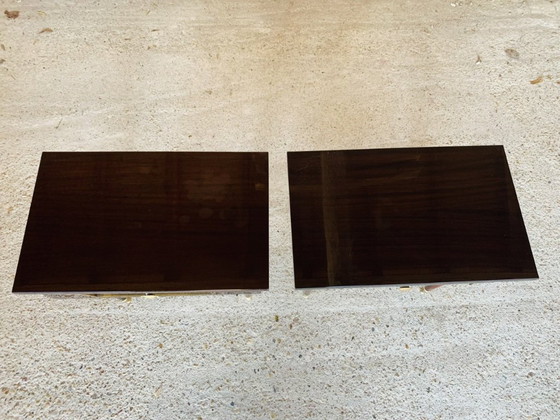 Image 1 of Comodini vintage in stile scandinavo, metà secolo, circa anni '60, set di 2