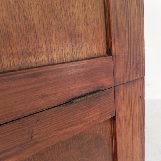 Kiefernholz-Schulplanschrank, Architektenschrank, Kartenschrank, 1930er Jahre – Aufbewahrungsschrank, Wood (photo 18 of 22)