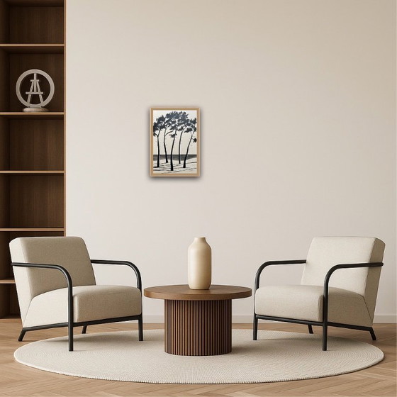 Image 1 of India ink on natural paper.  Format 30x21cm.