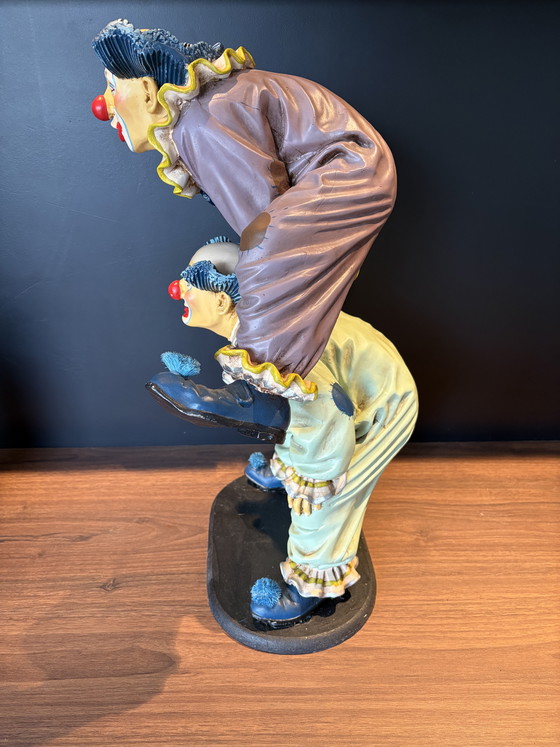 Image 1 of Vintage Clown Statue 1990s (Design Jun Asilo)
