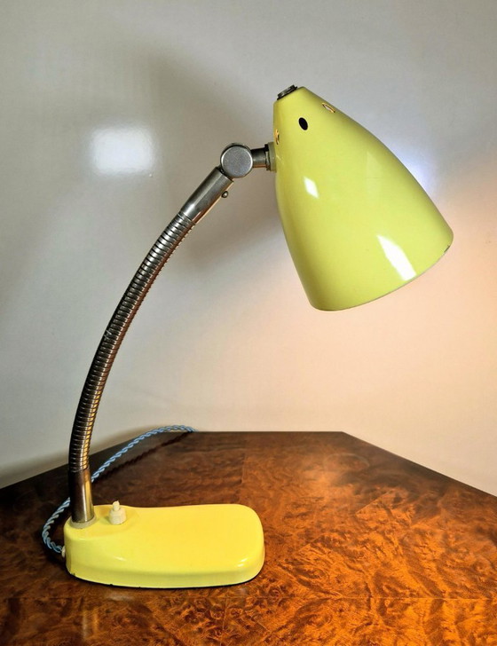 Image 1 of Hala Zeist desk lamp in pastel yellow.