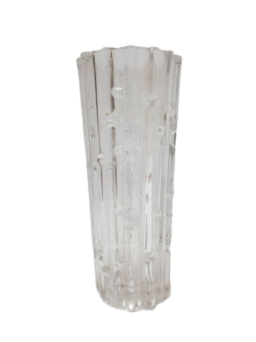 Vase vintage en cristal au plomb