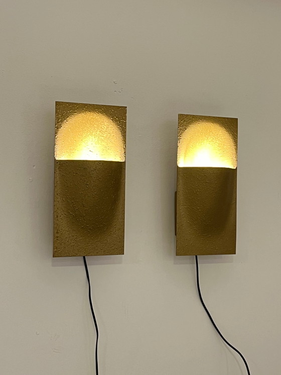 Raak Amsterdam “Balance” wall lamp – Model C-1550 by Bertrand Balas – Wall lights, Brass, Vintage (photo 5 of 8)