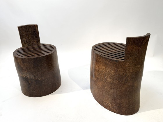 Image 1 of Sedie Stump - Red Palm